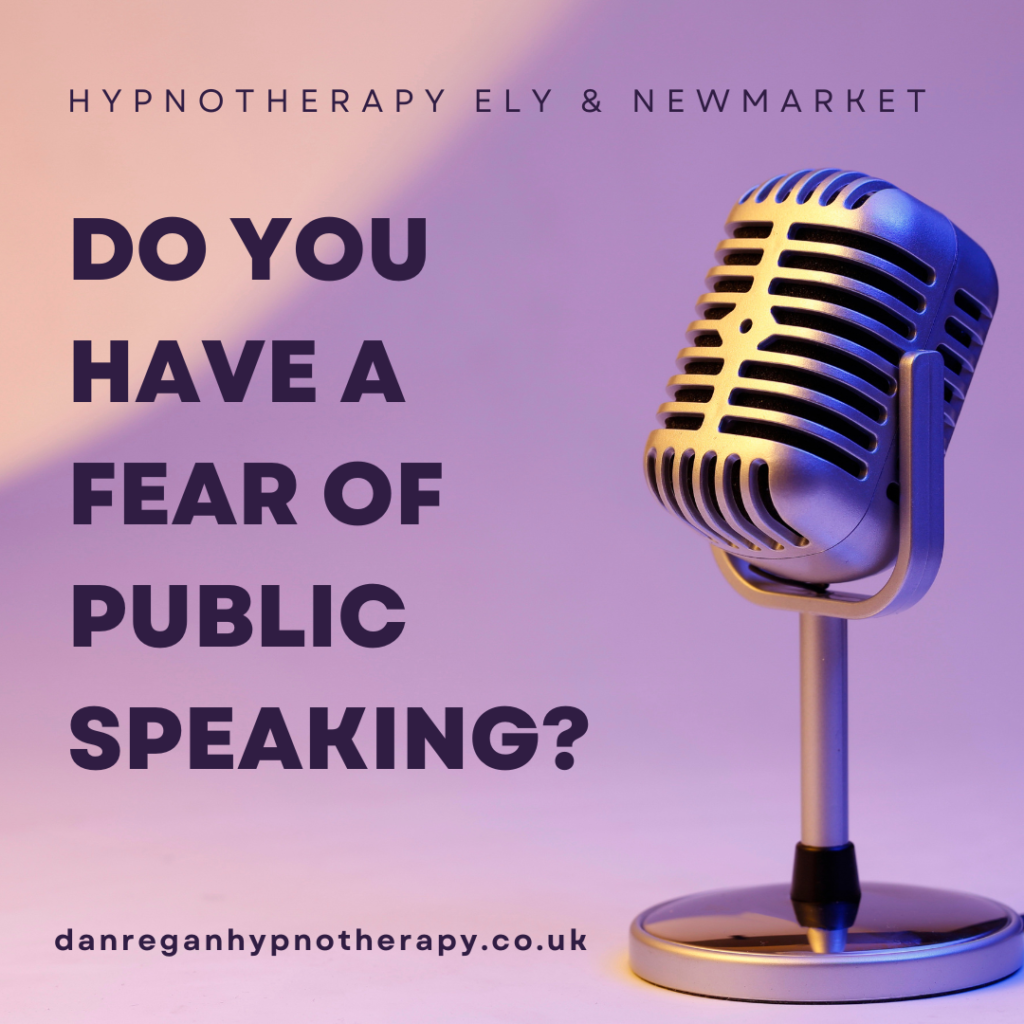 fear of public speaking hypnotherapy in ely