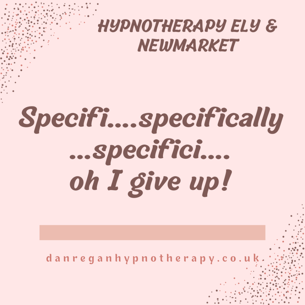 specifically hypnotherapy ely