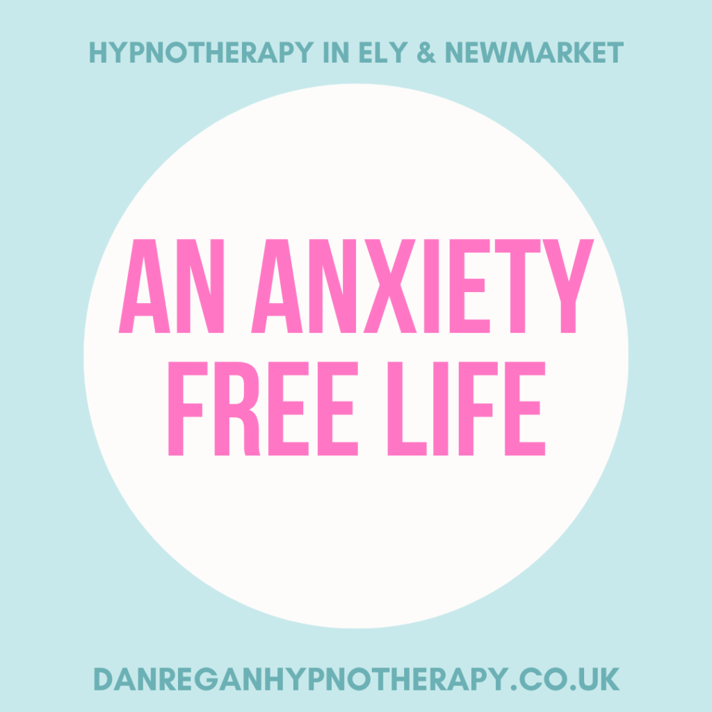 anxiety free life - hypnotherapy in ely