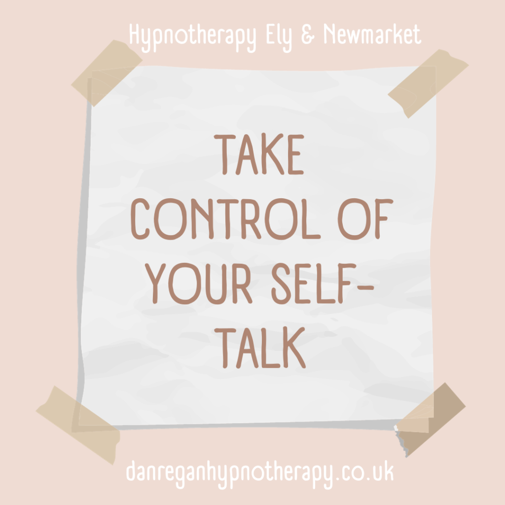 control your self-talk hypnotherapy in ely