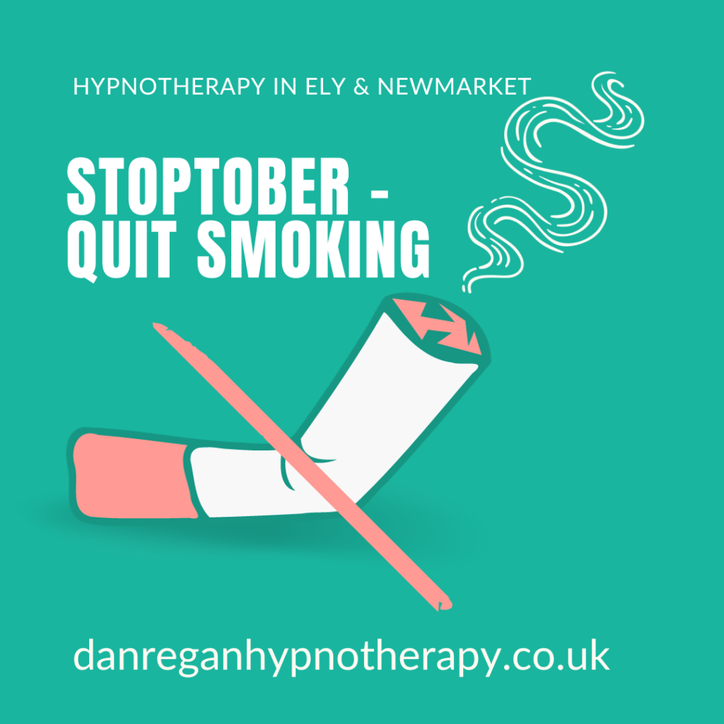 Stoptober quit smoking hypnotherapy