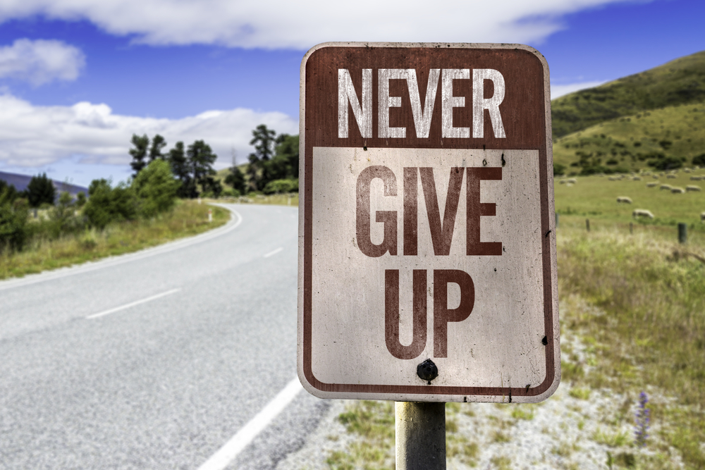 never give up confidence anxiety hypnotherapy in ely