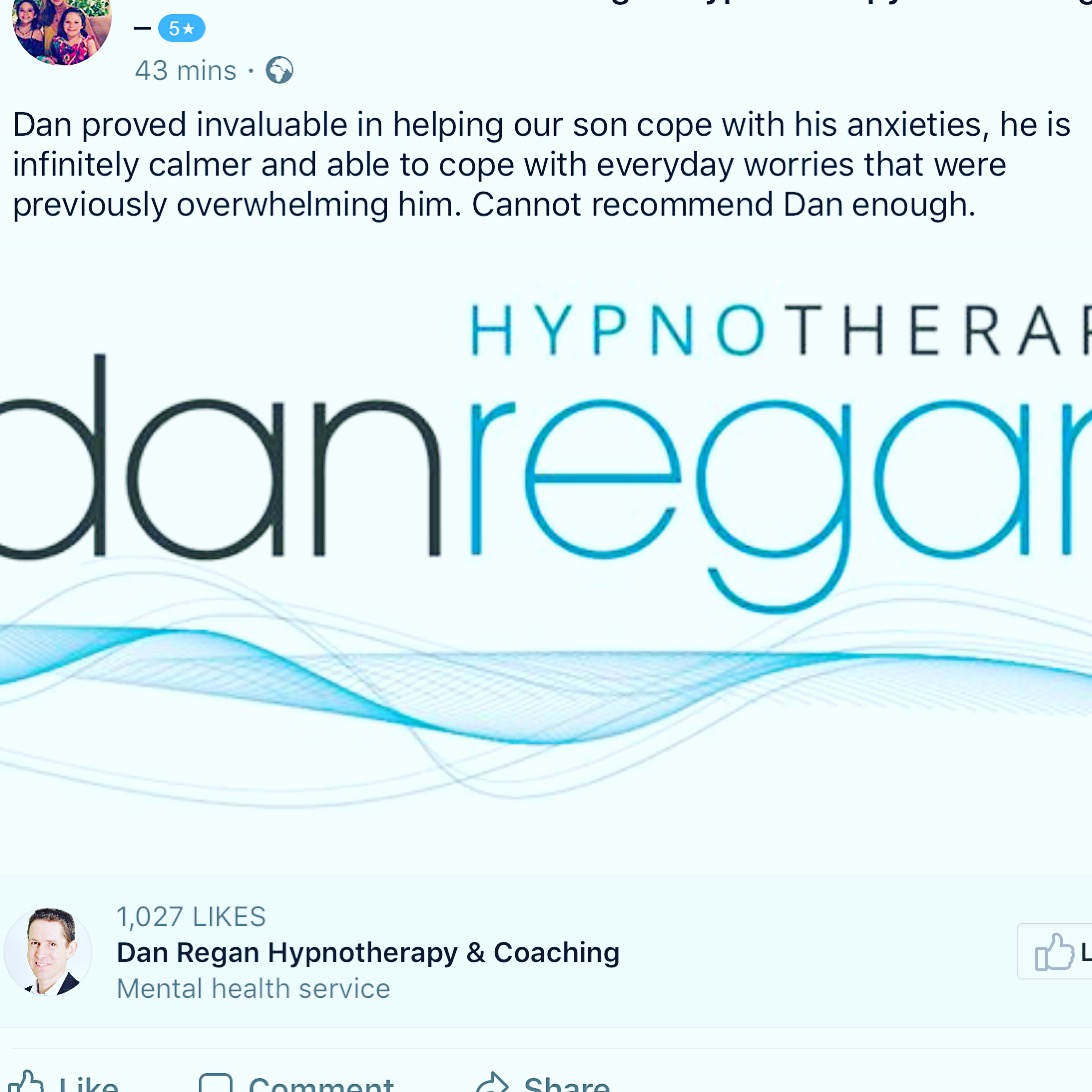 hypnotherapy anxiety testimonial ely