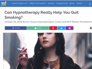 hypnotherapy quit smoking good zing - Dan Regan Hypnotherapy Ely