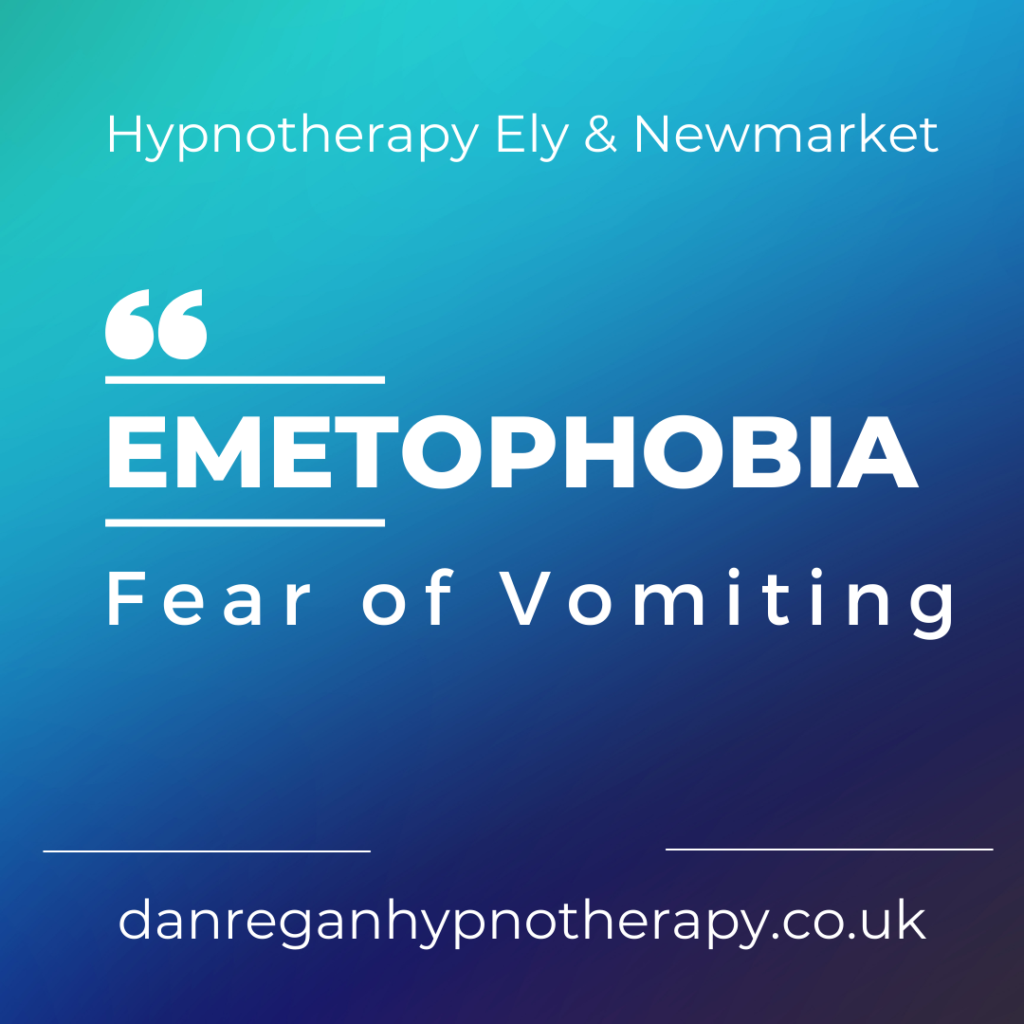 Emetophobia, Fear of Vomiting, Hypnotherapy in Ely