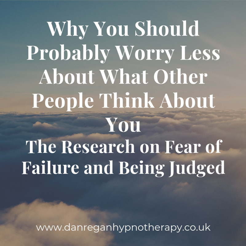 fear of failure being judged hypnotherapy ely