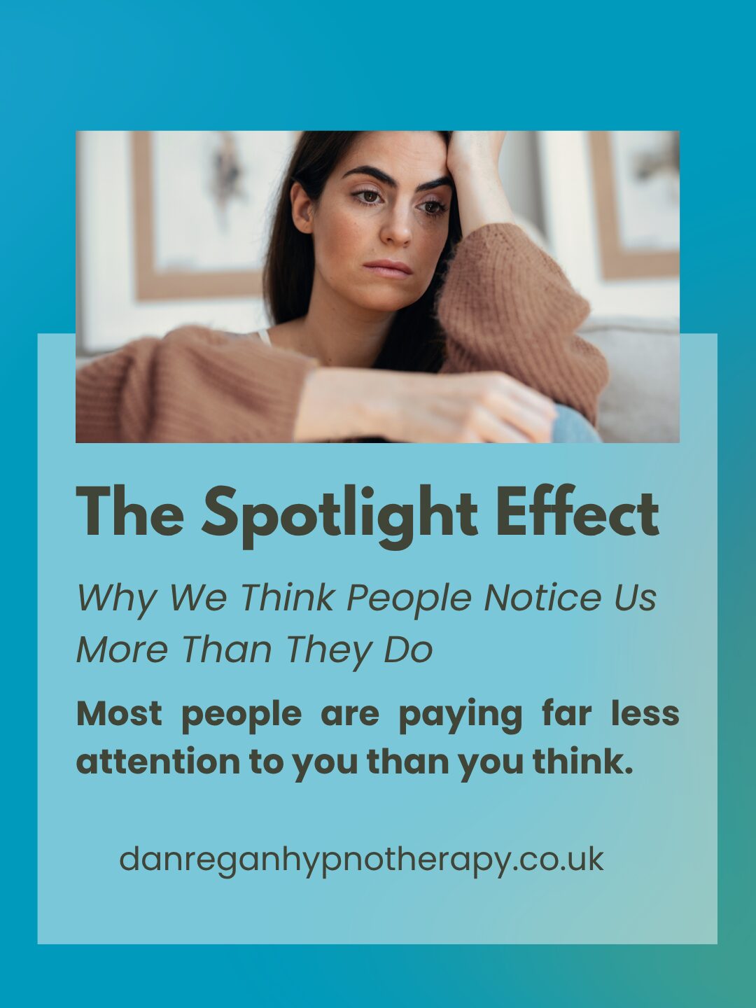 The Spotlight Effect: Why We Think People Notice Us More Than They Do