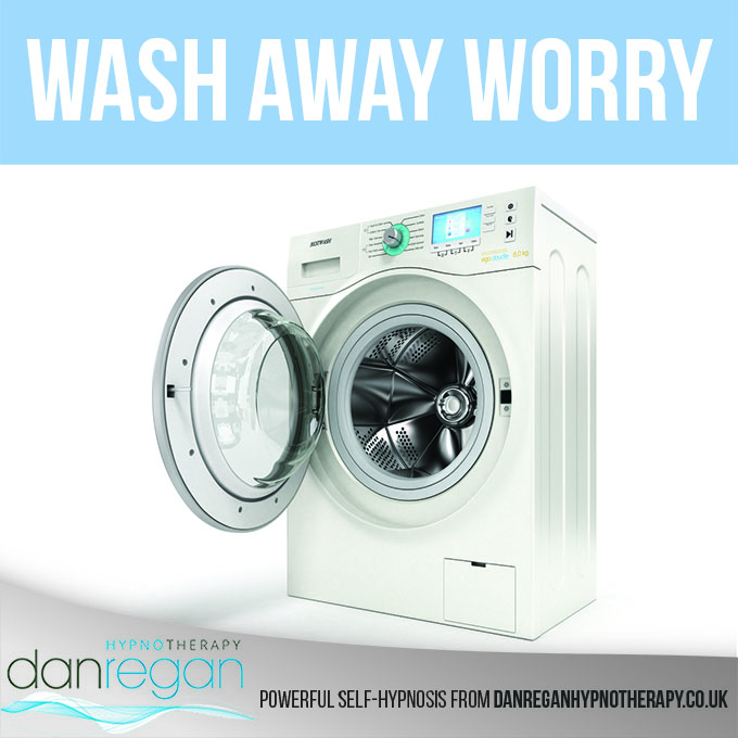 wash away worry hypnosis download by Dan Regan Hypnotherapy in Ely