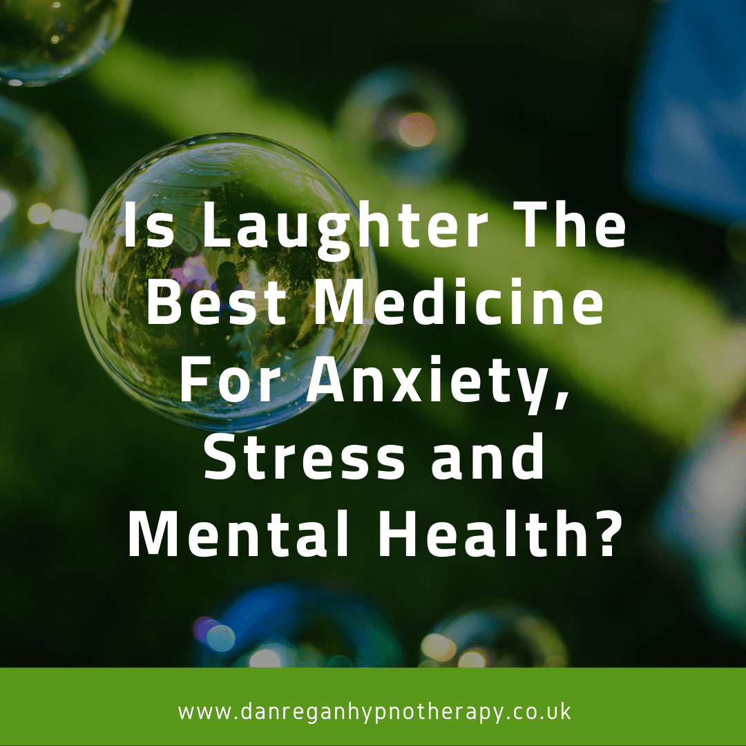 laughter anxiety stress mental health hypnotherapy ely