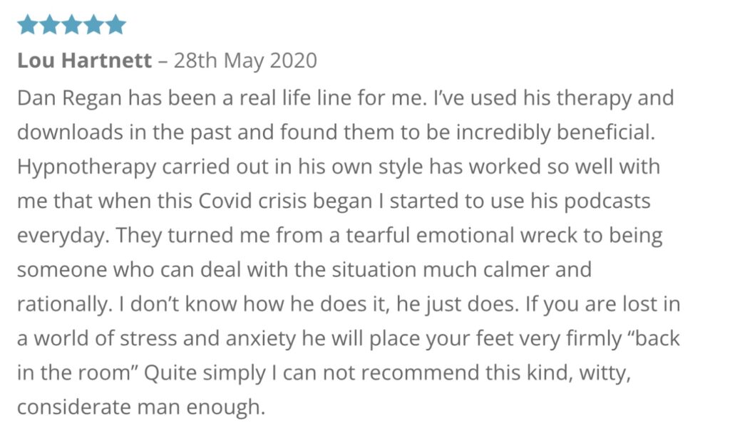Anxiety hypnotherapy download review