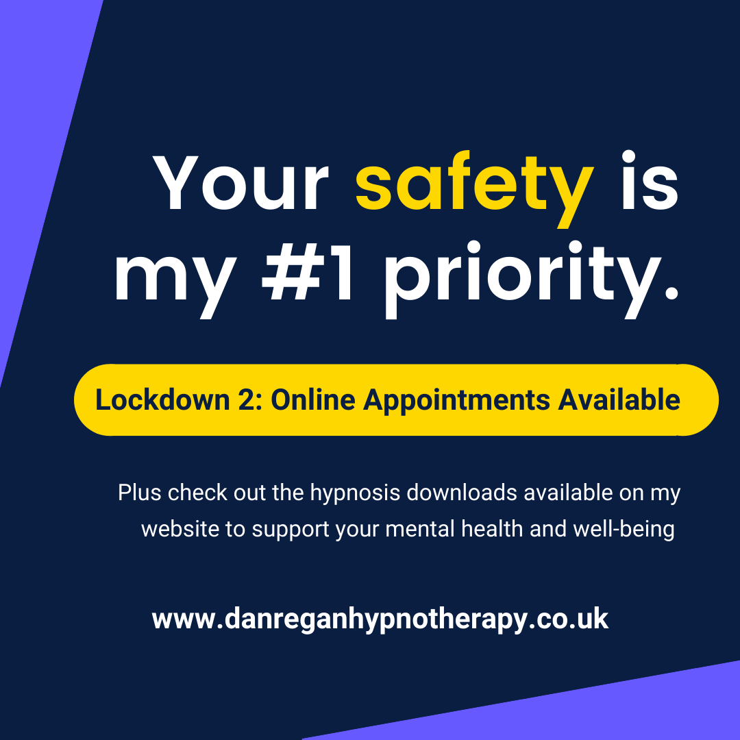 lockdown two hypnotherapy update - Dan Regan Hypnotherapy in Ely