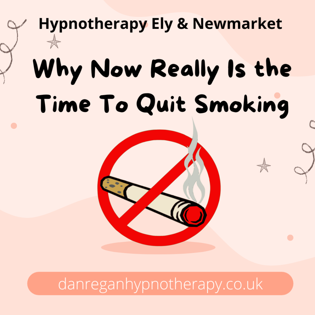 Time to Quit smoking hypnotherapy in Ely and Newmarket