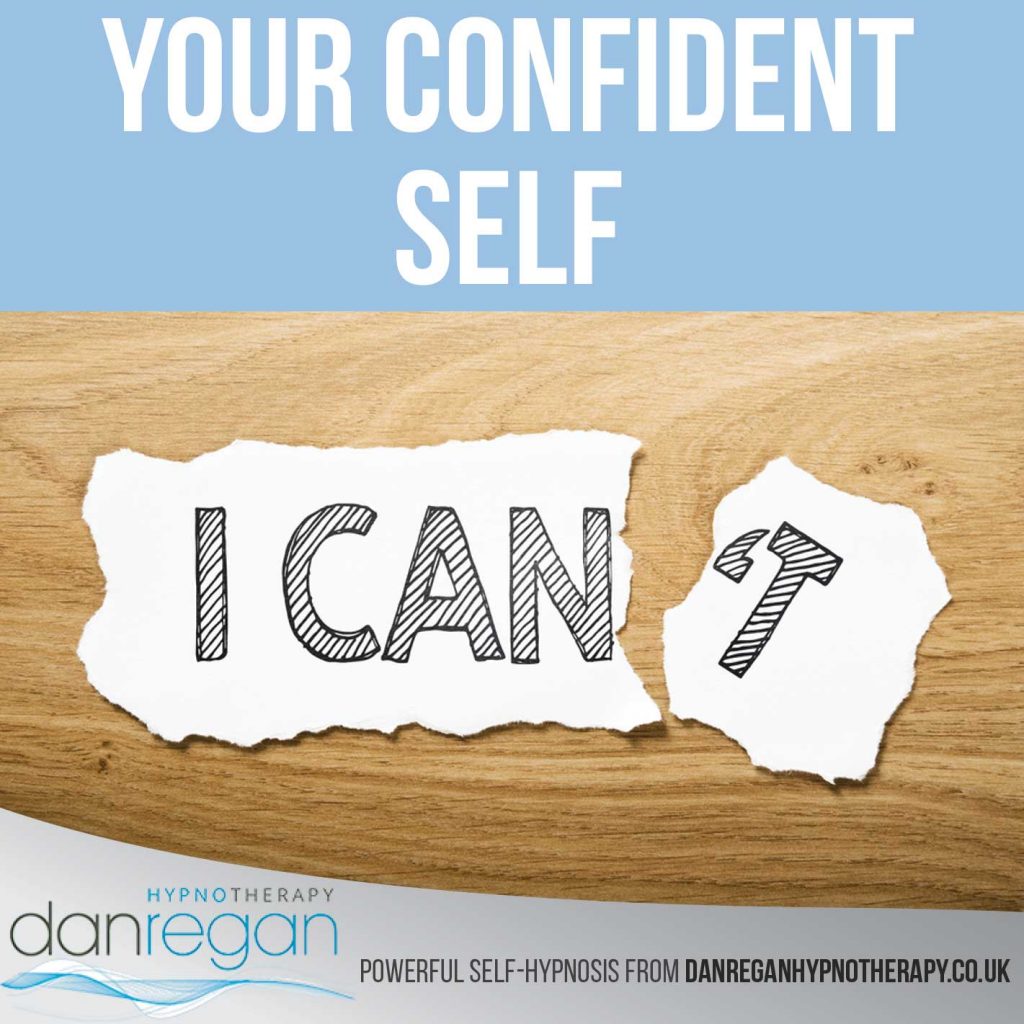 Your Confident Self Hypnosis Download from Dan Regan Hypnotherapy Ely
