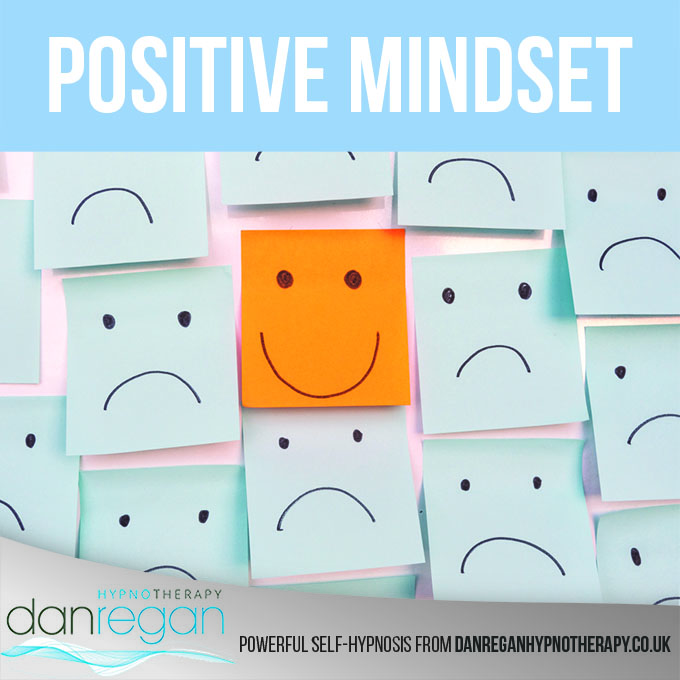 Positive mindset hypnosis download from Dan Regan Hypnotherapy in Ely