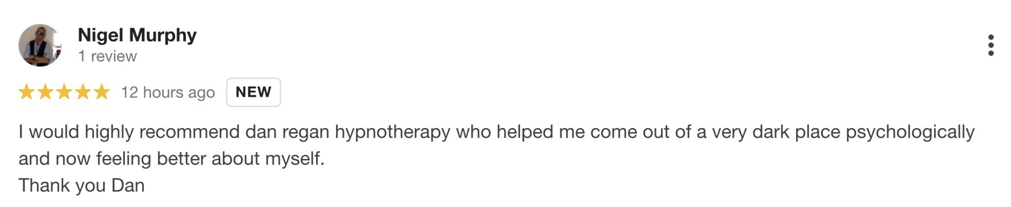 recommend dan regan hypnotherapy Ely