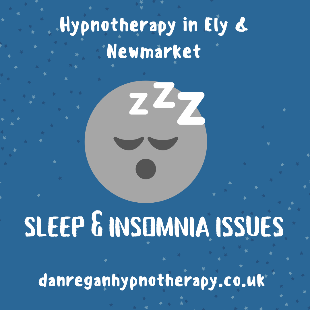 Sleep Insomnia Issues hypnotherapy in Ely and Newmarket