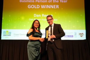 Ely Business Person of the Year - Dan Regan Hypnotherapu