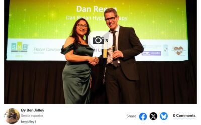 Ely Standard Think Local Campaign Features Dan Regan Hypnotherapy