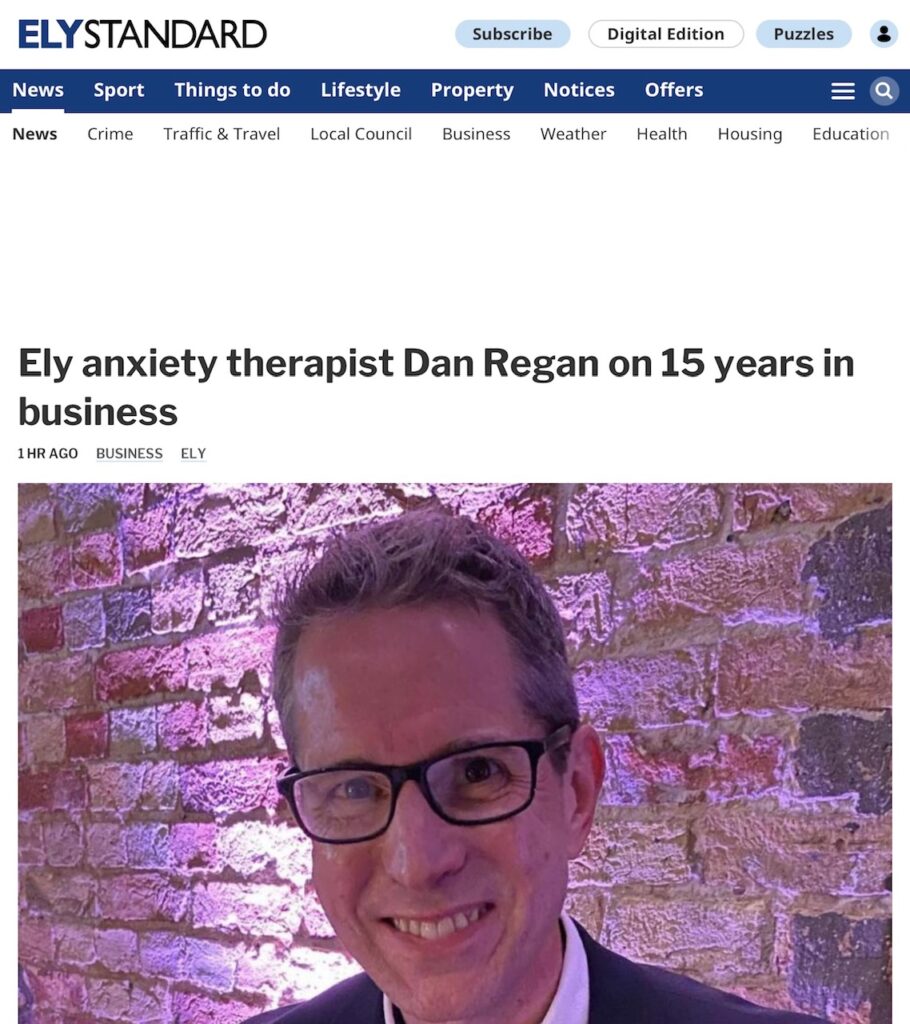 Anxiety Therapist in Ely - Ely Standard