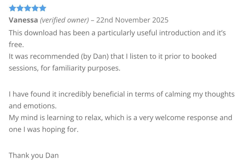 Calming Thoughts Hypnosis Ely