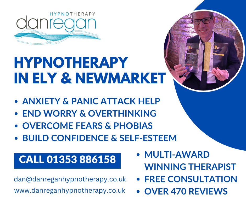Dan Regan Anxiety Hypnotherapy in Ely