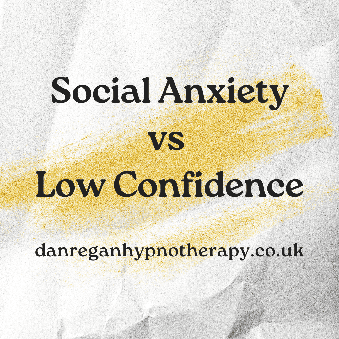 Social Anxiety vs Low Confidence - Hypnotherapy in Ely