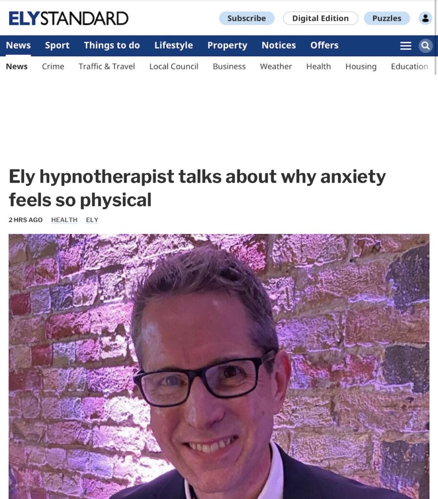 Why Anxiety Often Feels So Physical