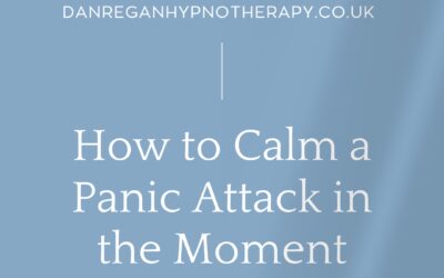 How to Calm a Panic Attack in the Moment