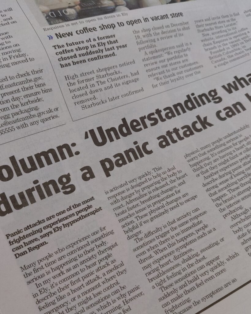 Ely Standard Panic Attacks