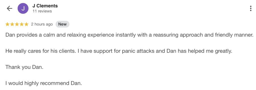 Panic Attacks Ely Review