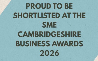 Proud to Be Shortlisted at the SME Cambridgeshire Business Awards 2026